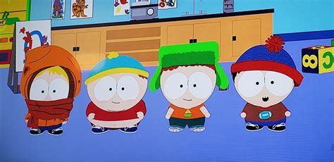 Tiny kenny, cartman, kyle, and stan from south park Anime Chibi, Kyle ...