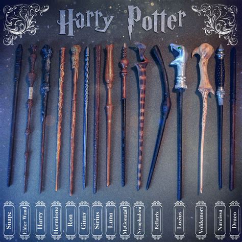 HARRY POTTER GRAND WAND COLLECTION | 3D Print Model | Harry potter ...