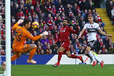 Liverpool vs Fulham: There was huge outrage at Mohamed Salah's goal ...