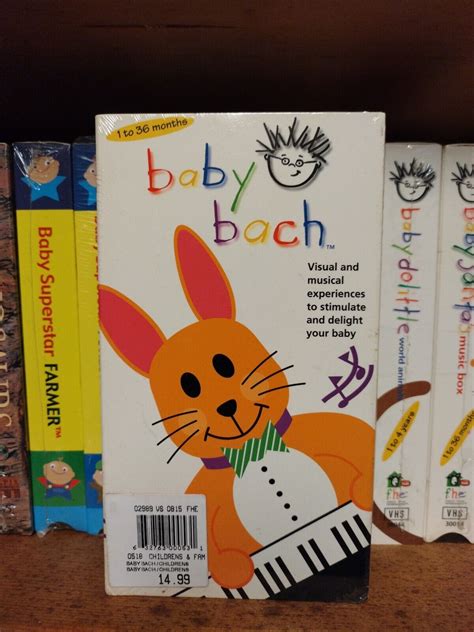 Baby Bach (VHS, 2000) BRAND NEW Childrens Educational Program Music RARE 632763000531 | eBay