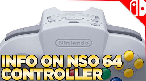 Important Feature Confirmed To Be On The Nintendo 64 Switch Controller