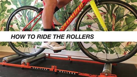 How to ride bike rollers for beginners - - YouTube