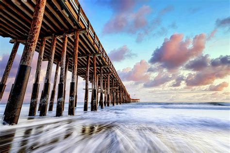 Ventura Beach Pier Photograph by Aron Kearney - Pixels