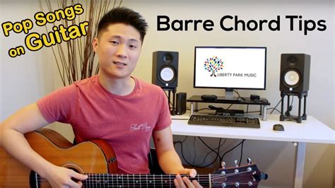 Barre Chords On Guitar Made Easy - YouTube