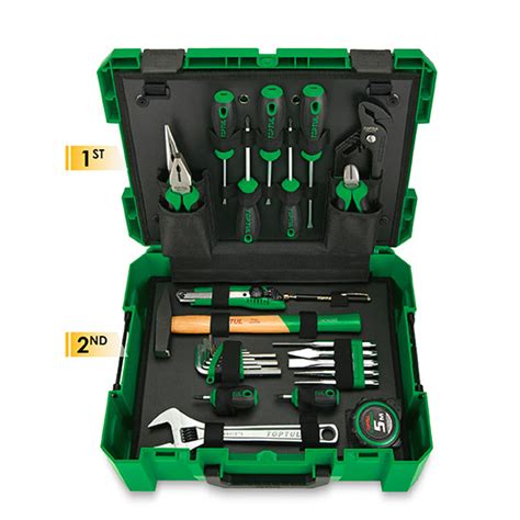 104PCS Professional Mechanical Tool Set - TOPTUL The Mark of ...