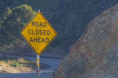 Road Closed Sign Free Stock Photo - Public Domain Pictures