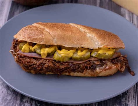 Leftover Pulled Pork Cuban Sandwich - Smack Of Flavor