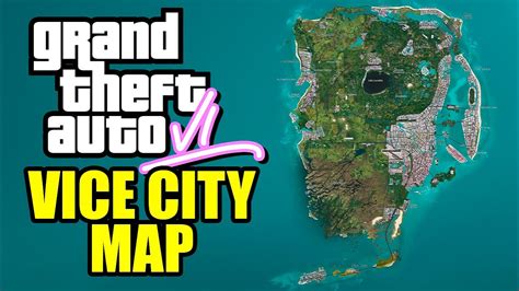 The ULTIMATE GTA 6 Vice City Map Based off the Leaks - YouTube