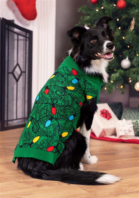 Christmas Tree Pet Holiday Sweater | Christmas Sweaters - 50% off!