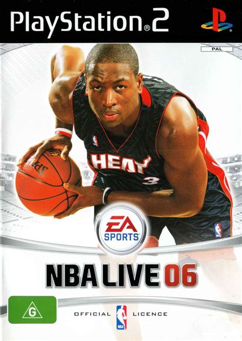 NBA Live 06 (2005) box cover art - MobyGames