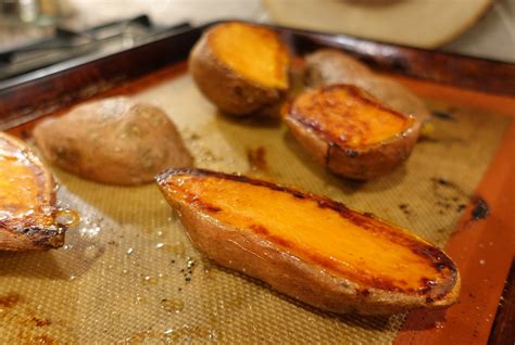 Easy Oven Roasted Sweet Potatoes - Agony of De-Wheat