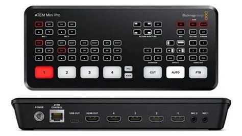 Blackmagic Atem Mini Pro 4 Channel HDMI Switcher at Rs 29000 | HDMI ...