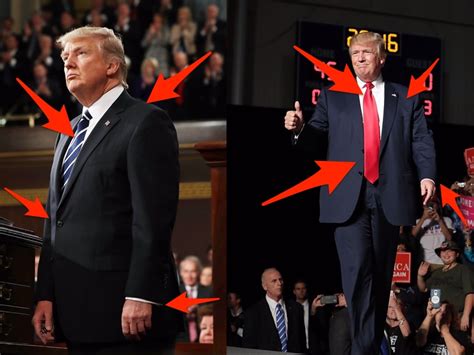 The suit that Trump wore for his address to Congress was a huge step up ...