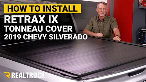 How to Install Retrax IX Tonneau Cover on a 2019 Chevy Silverado - YouTube