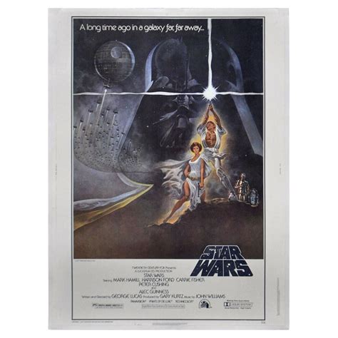 Star Wars: Episode IV, a New Hope, Unframed Poster, 1977 For Sale at 1stDibs | a new hope poster ...