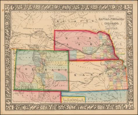 Map Of Kansas And Colorado Border My Maps | sexiezpix Web Porn