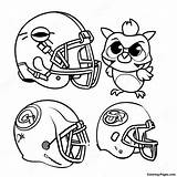Superbowl 2024 Mascots Coloring Page  Pagescom sketch template