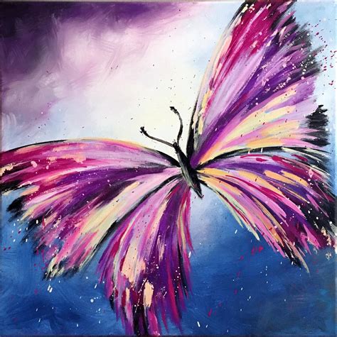 Butterfly Painting Images at PaintingValley.com | Explore collection of Butterfly Painting Images