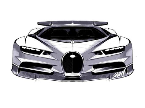 Bugatti Veyron Drawing at PaintingValley.com | Explore collection of ...