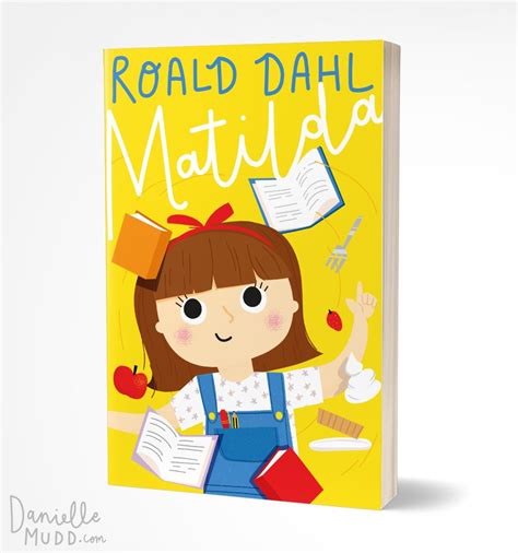 Matilda book cover | Book cover, Roald dahl, Little people