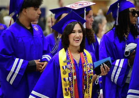 Rain forces Norwalk's Brien McMahon High to move graduation inside