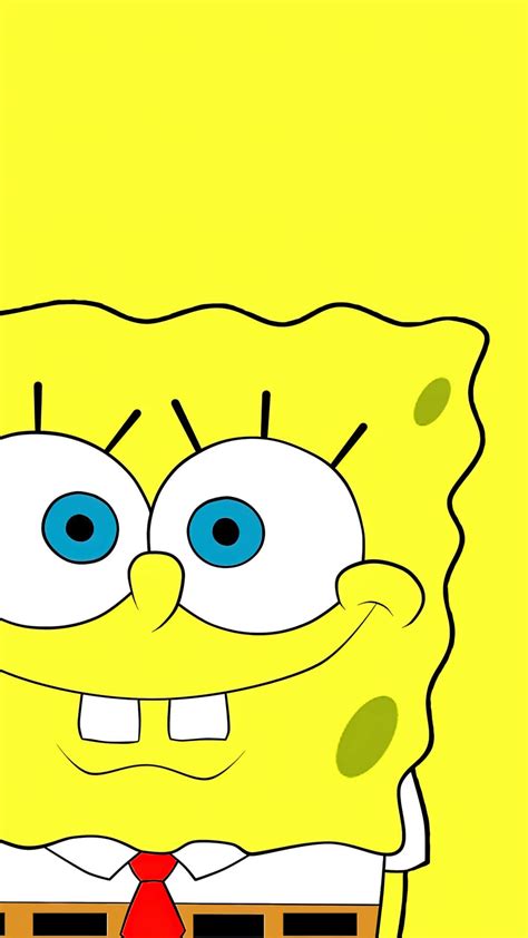 Download Aesthetic SpongeBob Close-Up Shot Wallpaper | Wallpapers.com