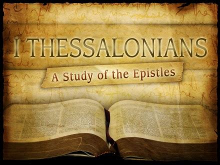 Expositions From the Book of Second Thessalonians | Saint James ...