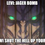 pissed off eren jaeger (attack on titan) Meme Generator - Imgflip