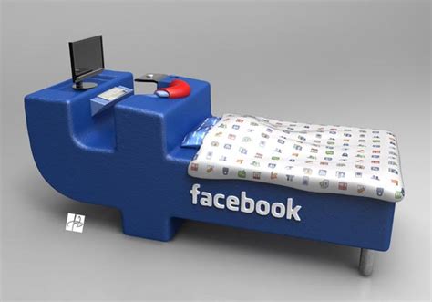 Facebook Themed Bed | Gadgetsin