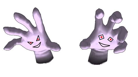 Master Hand and Crazy Hand Faces Render by weissdrum on DeviantArt