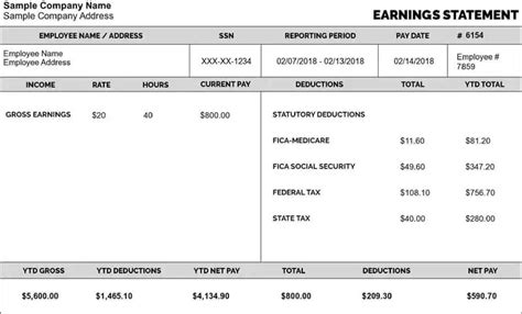 Top 9 Free Editable PDF Blank Pay Stubs Template- WPS PDF Blog