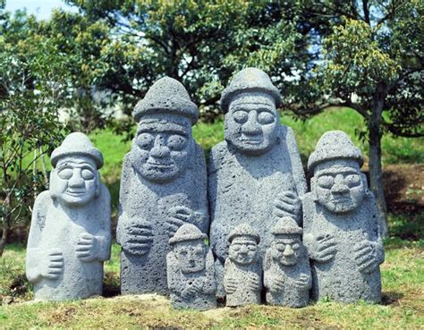 Jeju Island Statues: South Korea - Charming Asia Tours | Jeju island ...