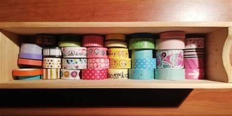 I create this washi tape organizer and I hope that this idea could be useful to anyone Tape ...