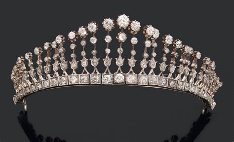 Diamond tiara. Early 20th century. - Post Tenebras, Lux