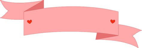 Blank Pink Banner clipart. Free download transparent .PNG | Creazilla