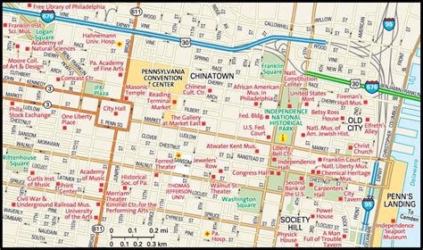 Map Of Downtown Philadelphia Printable