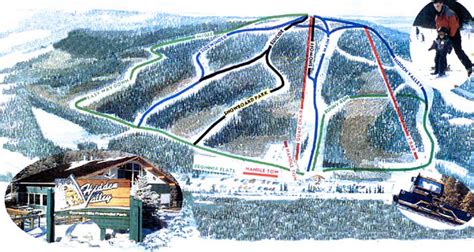 Hidden Valley Ski Trail Map • mappery