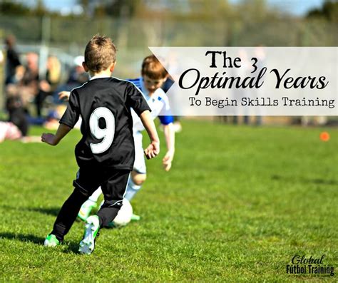 Soccer skills training [The 3 optimal years to begin] - video