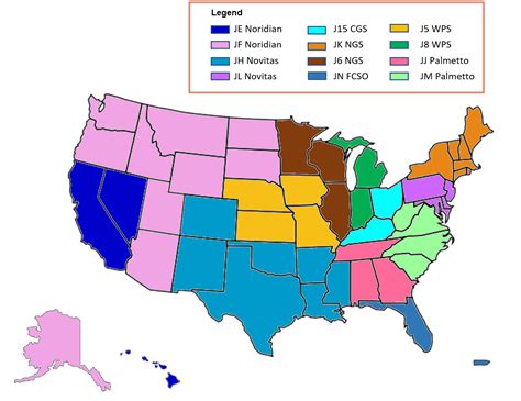 Map jurisdictions