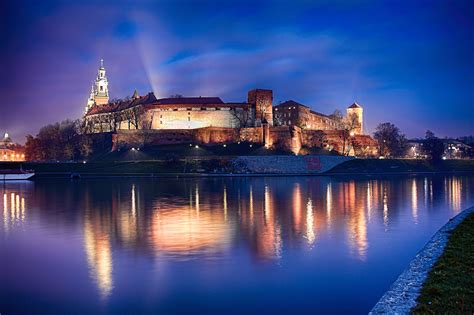 Poland - Krakow - Wawel Castle At Night - HDR - 18 11 2012 by Redstone Hill / 500px