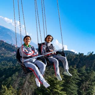 Sky Swinger Ride at Adventure Resorts, New Kufri, Shimla