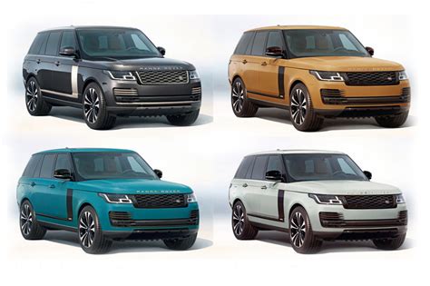 Range Rover gets colour splash for 50th anniversary | Autocar