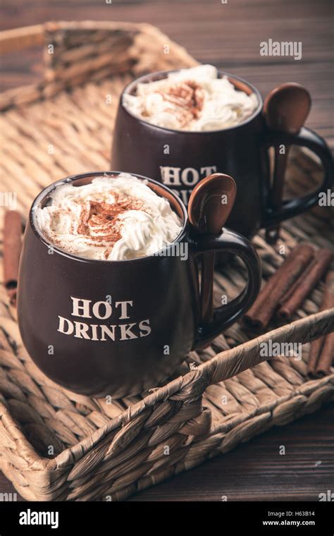 Pumpkin spice latte Stock Photo - Alamy