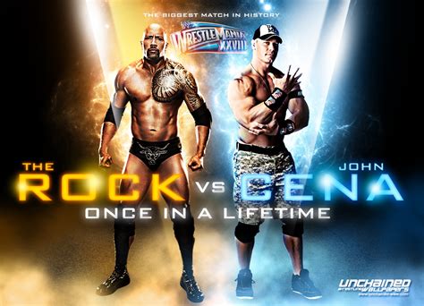 All About Wrestling: The Rock vs John Cena