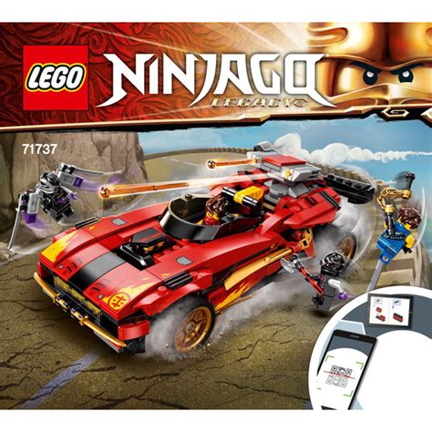 LEGO X-1 Ninja Charger Set 71737 Instructions | Brick Owl - LEGO ...