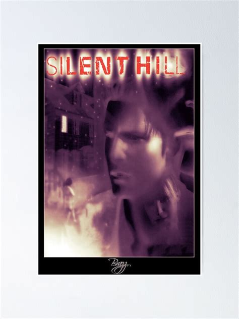 "Silent Hill 1 - Ps1 Original Art Box Cover (NA Version)" Poster for Sale by lilflipjimmy ...