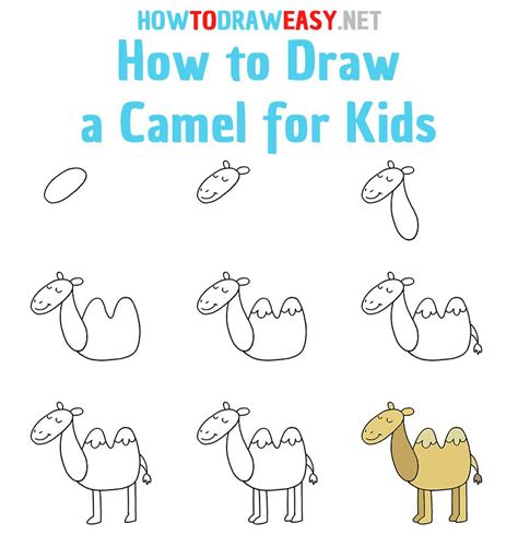 How to Draw a Camel Step by Step #CamelDrawing #EasyCamelDrawing #CamelDrawingEasy # ...