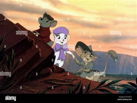 BERNARD,BIANCA,JAKE, THE RESCUERS DOWN UNDER, 1977 Stock Photo - Alamy