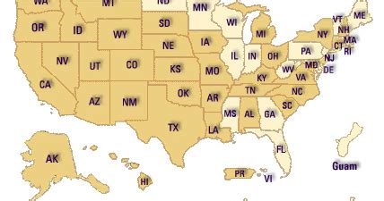 52 States Of America Map - Winna Kamillah