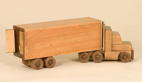 DIY Wooden Toy Truck Plans